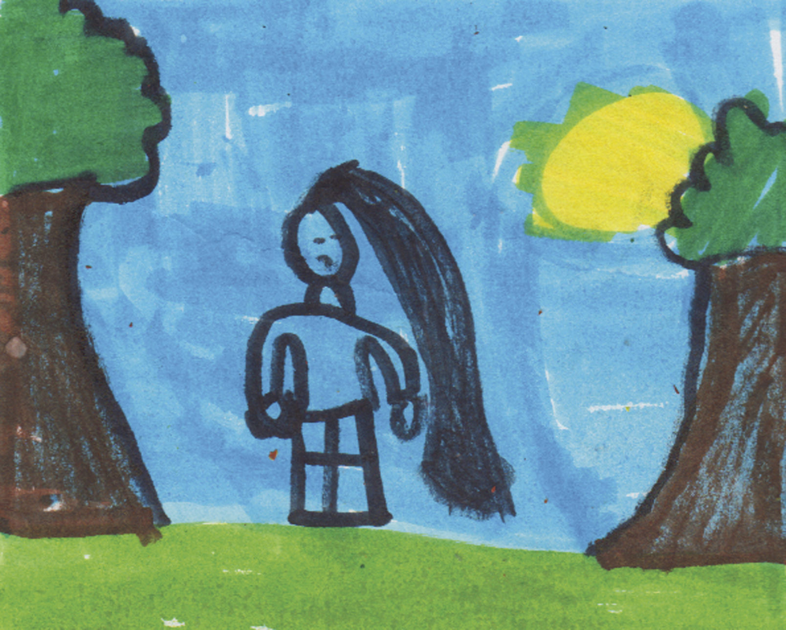 Kids' weather drawings: Aug 28